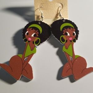 Afro-centric earrings